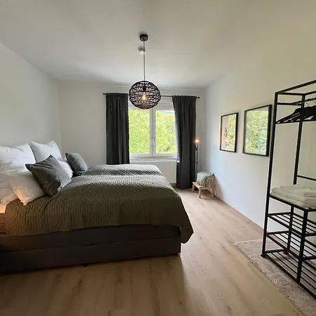 Apartamento Design Am Rhein - Traumlage I Kuche I Babybett I Offentl Parkplatze *