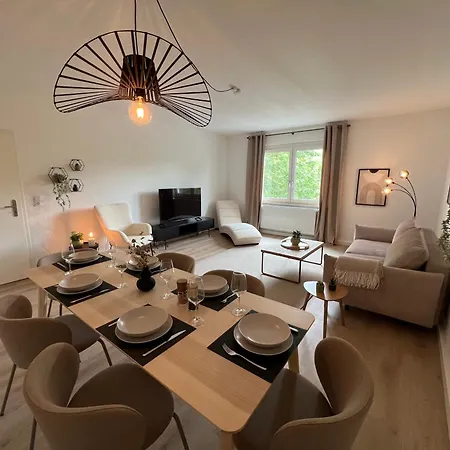 Apartamento Design Am Rhein - Traumlage I Kuche I Babybett I Offentl Parkplatze *